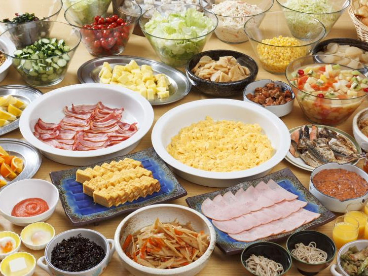 【君津・朝食バイキング】 和洋約50種類の豊富なメニューと『千産千消』が楽しめる...