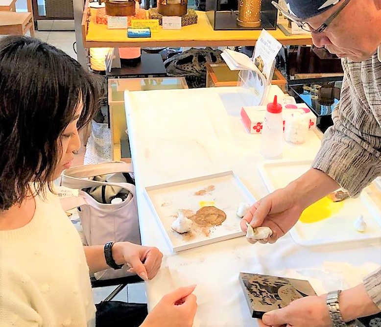 【伝統工芸】蒔絵・沈金 加飾仕上げ体験