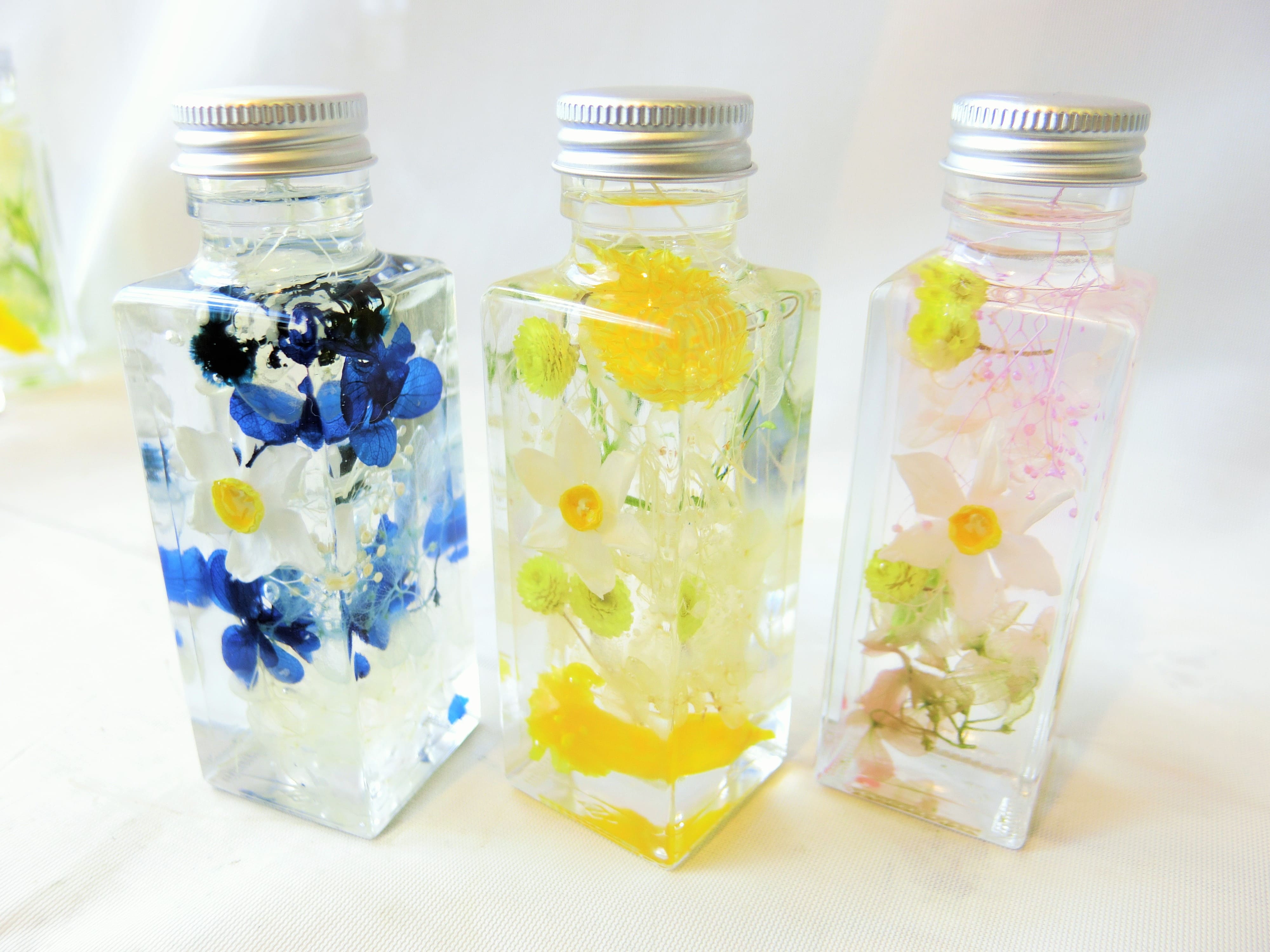 【ふくのね】 福井県花 水仙(越前水仙)のハーバリウム作り