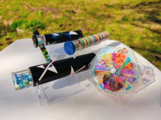 個性あふれる万華鏡