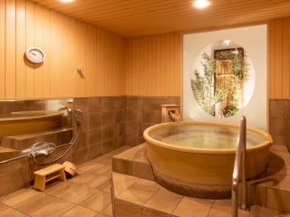 <2022年12月リニューアル>温泉貸切風呂イメージ ※ホテル花巻B1F