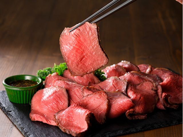 ローストビーフも食べ放題!