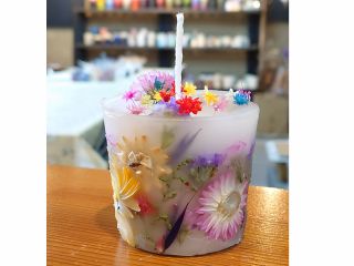 ボタニカルキャンドル 大サイズ