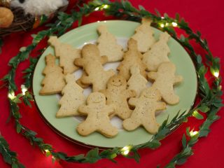 アグリパークの畑で採れた「しょうが」を使って、米粉でサクサク!クリスマスにぴったりなジンジャークッキーを作ろう!