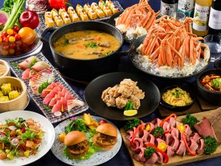 <夕食ビュッフェ>1月10日〜3月末まで限定!冬の味覚『カニ』を味わうディナービュッフェ♪(イメージ)
