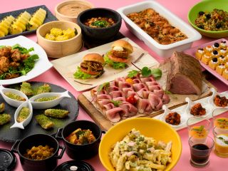 <夕食ビュッフェ>さまざまなお料理を堪能♪(イメージ)
