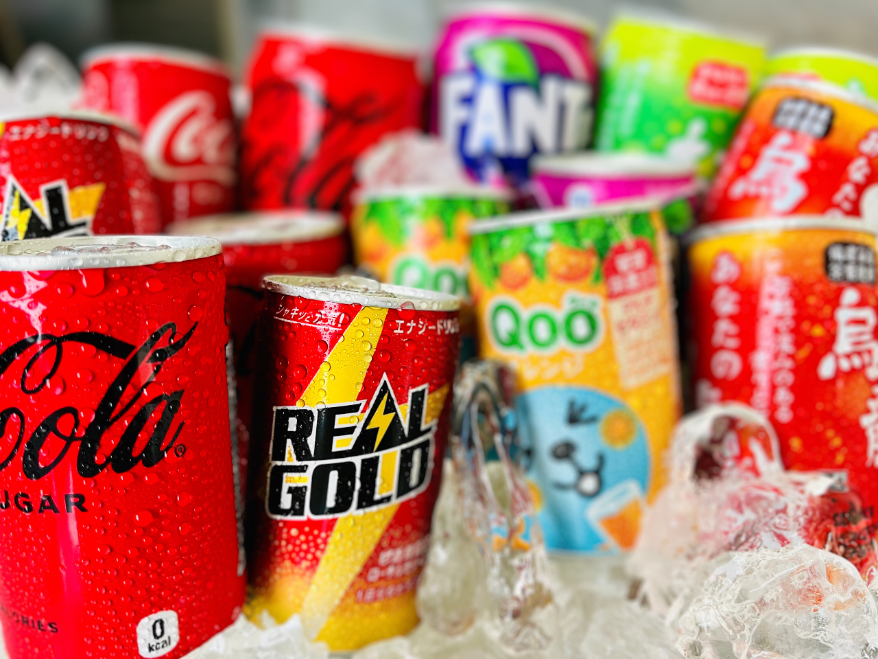 フリードリンクを飲んで一休み♪