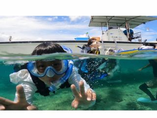子供も楽しめるシュノーケリング