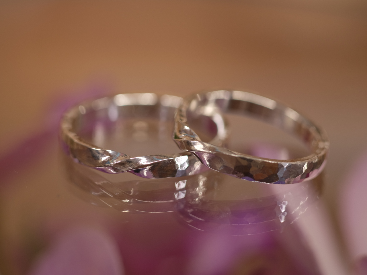 1時間30分~2時間(シンプルコース)シルバーリング 1個制作体験 カップル...