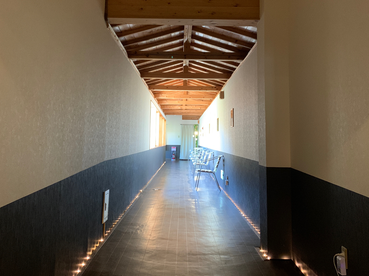 家族風呂・廊下