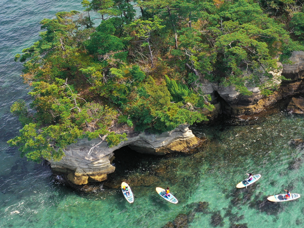 松島/1日】日本三景松島の絶景！満足度No.1！大人気サップツアー