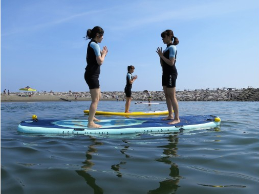 SUPヨガにもチャレンジできます!!