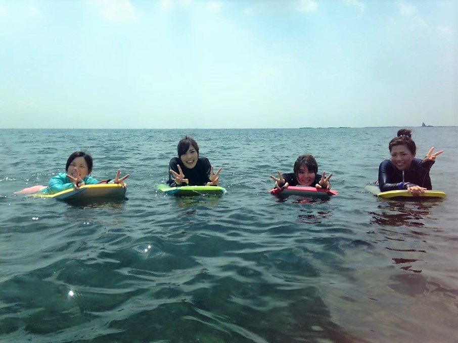 ボディーボード楽しかったー!!