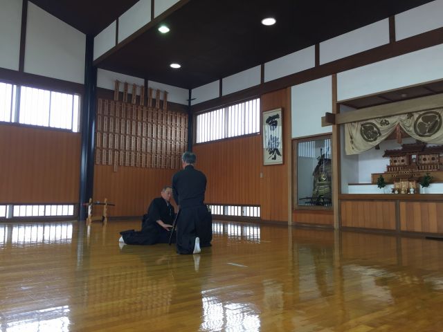 居合道の解説付き演武