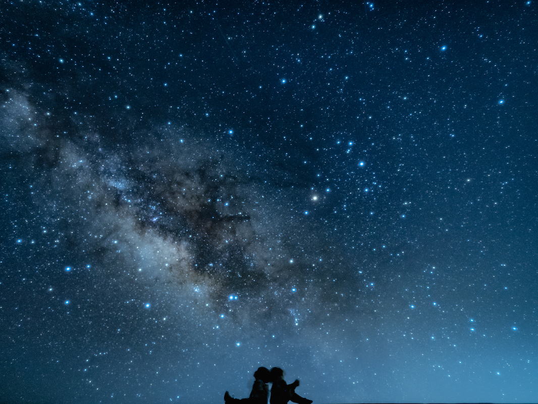 夏のツアーでは天の川との写真が人気です。