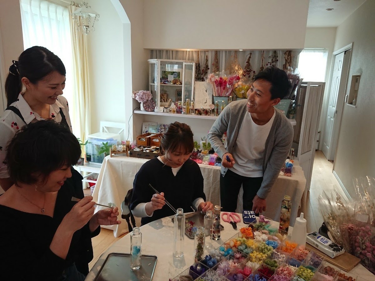 NHK生放送にて取材をうけました^^