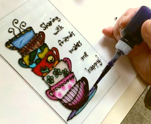 新【ステンドグラス風ディンプルアートクラフト】 当日お持ち帰り可能♪大人から子供...