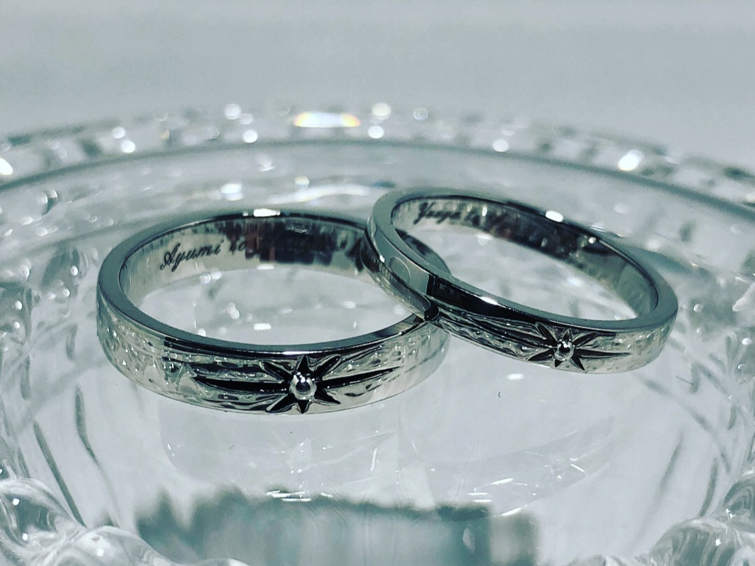 カップル・夫婦におススメ 結婚指輪・ペアリング製作体験 10K