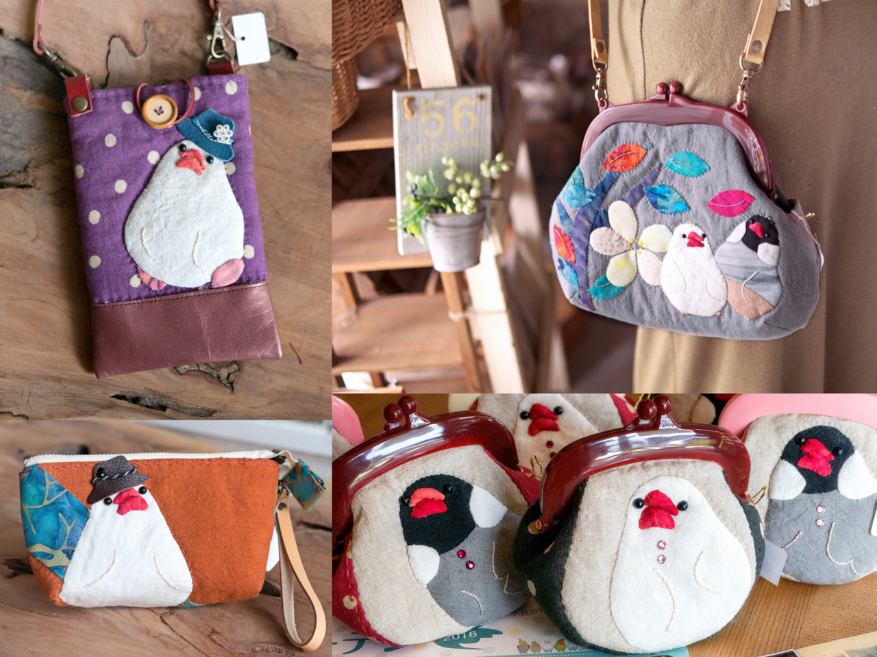 講師の文鳥シリーズ(販売はしていません)