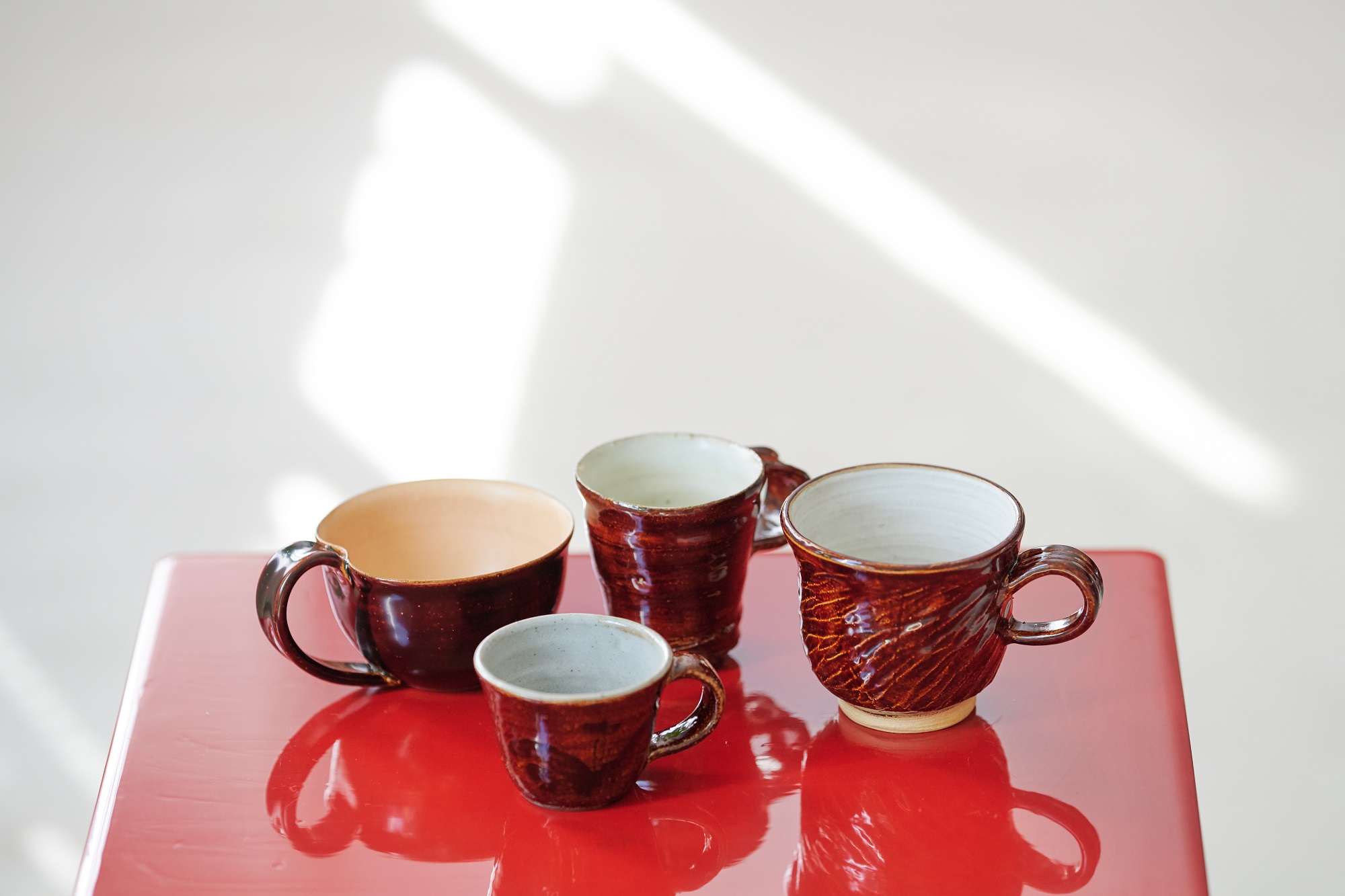 【各時間帯1組限定!】越前焼×漆塗り!伝統工芸をダブルで♪越前焼のカップに漆塗り...