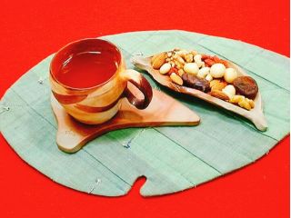 オーガニック番茶と木の実のセット