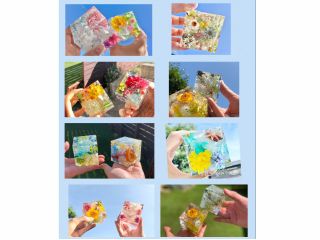 固まるハーバリウム 安全なシリコンオイル