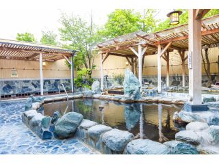 羽生温泉・源泉かけ流し露天風呂♪