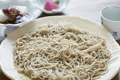 地元軽井沢産のそばを使用しております!