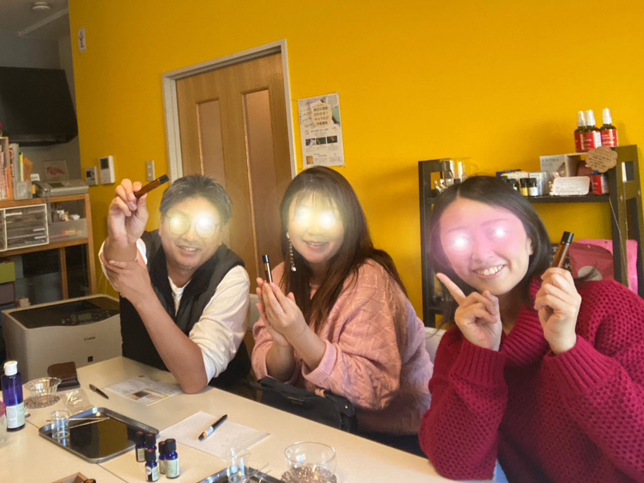 自分だけのオリジナル香水の出来上がり♪