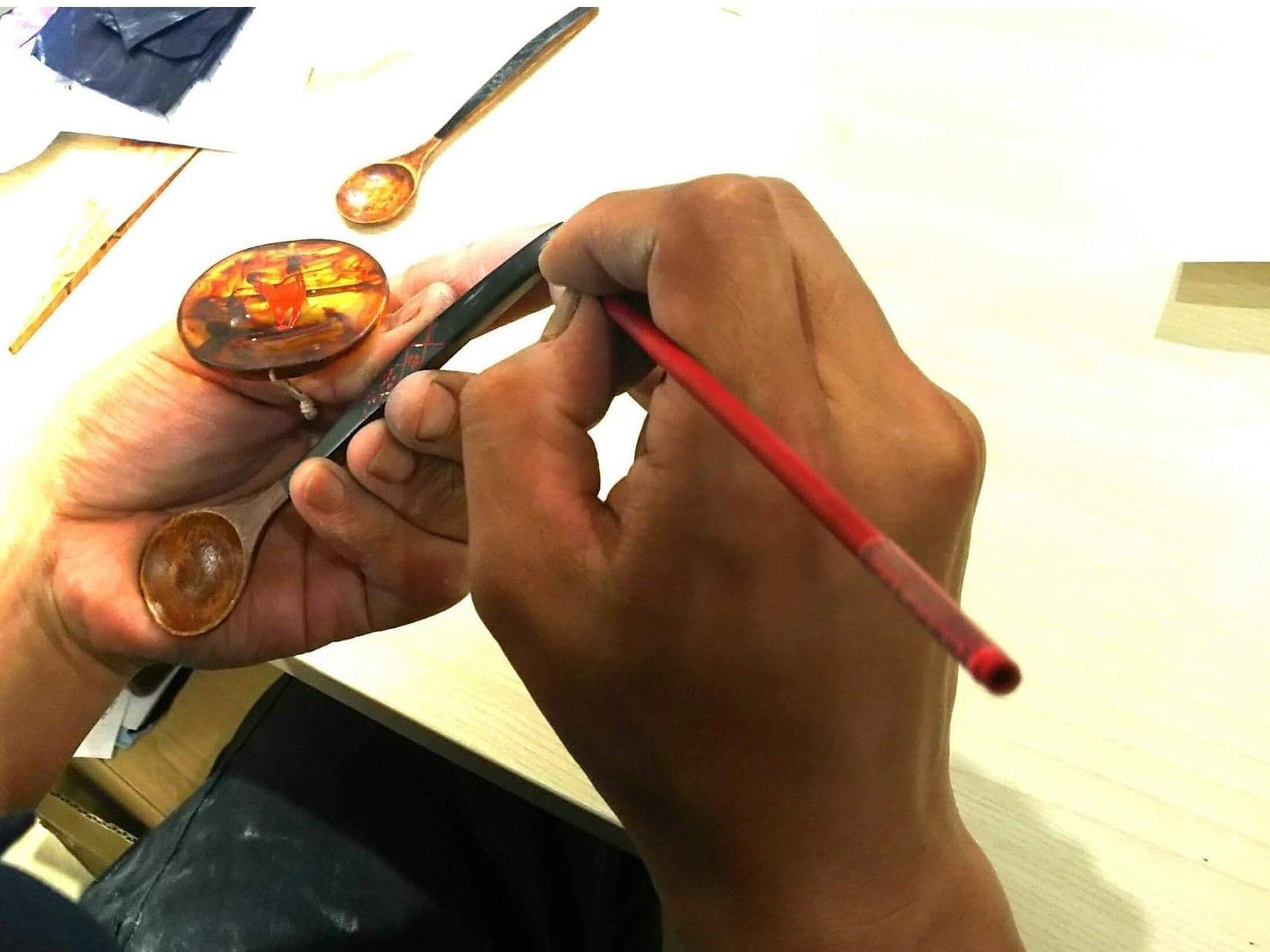 下書きがなくても制作できます。