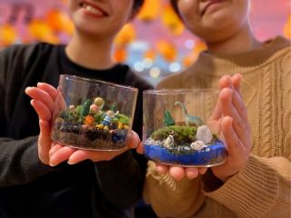 苔テラリウムづくり体験(カップル、夫婦、女子旅におススメ)