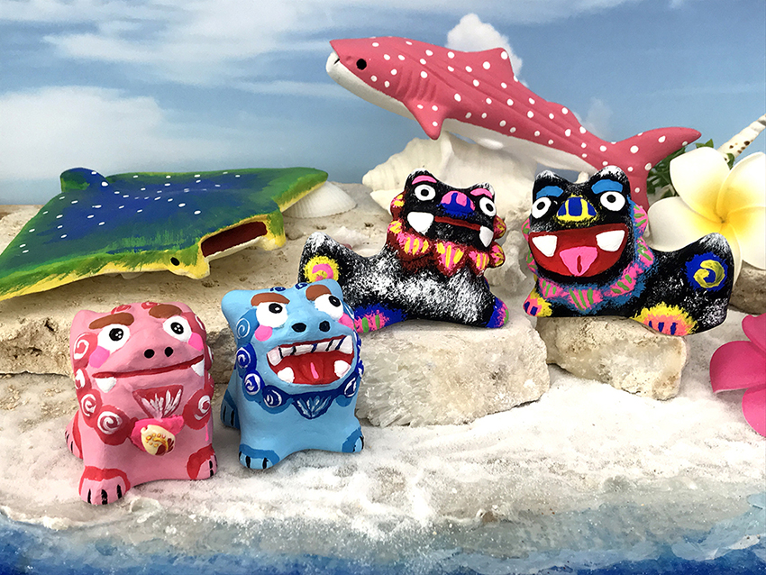 インスタ映え◎沖縄の定番人気のシーサー体験を存分にお楽しみ下さい♪