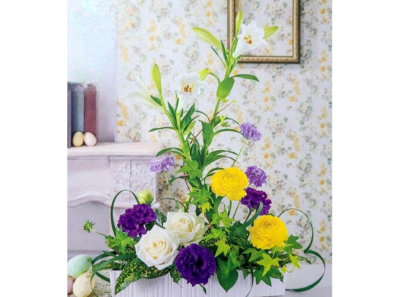 オンライン対応♪「初めての方も安心」フラワーアレンジメント体験