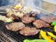 天然木を利用したBBQ