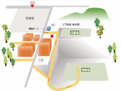 見学ツアーのルートです♪