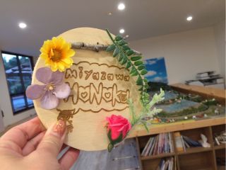 装飾をつけて世界に一つのオリジナル壁掛け!