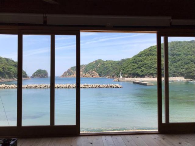 セラピールームからの景色です。