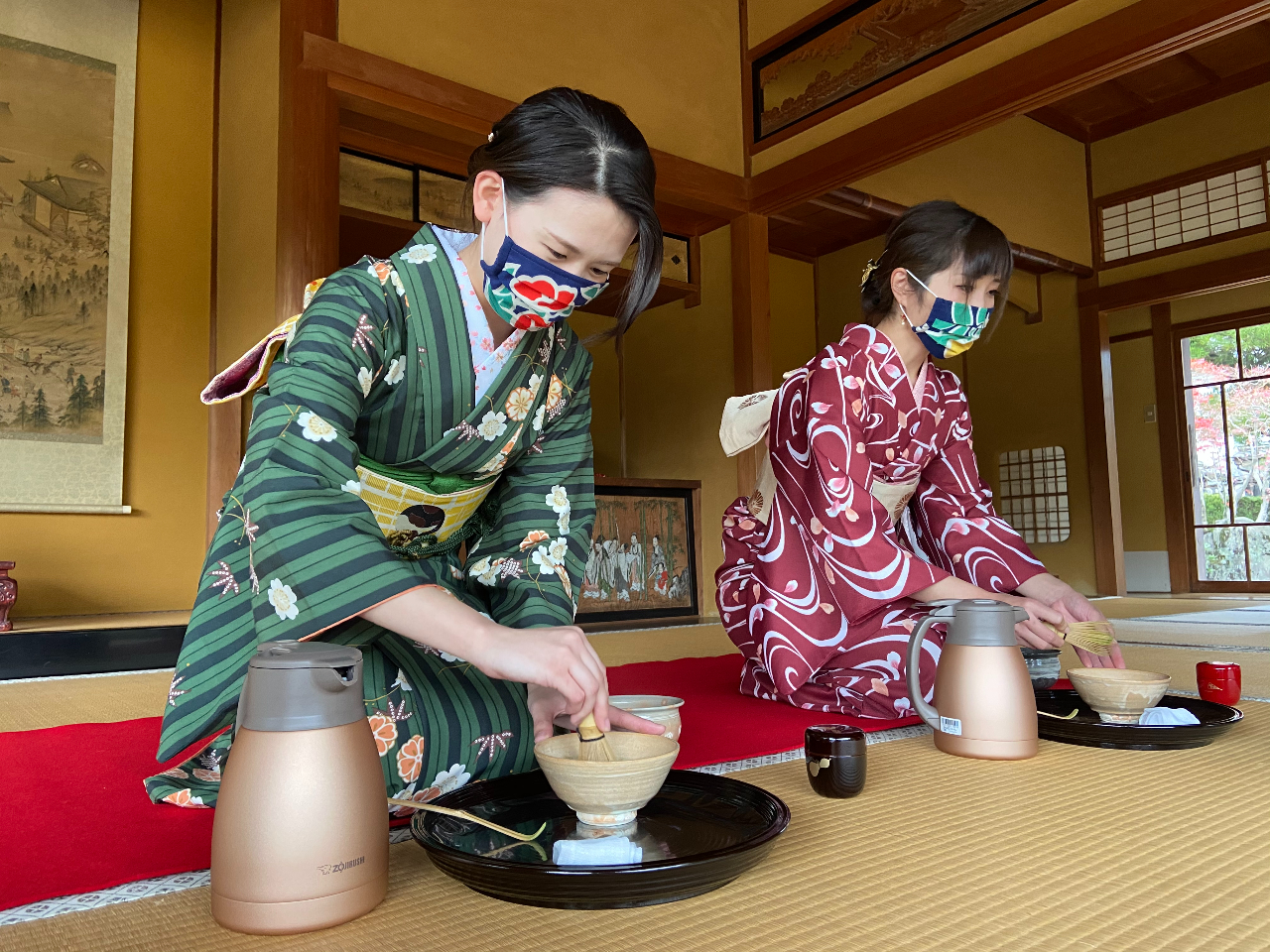 萩焼 金継ぎ 抹茶椀 正峰窯 小高正峰 茶道具 お茶碗 萩