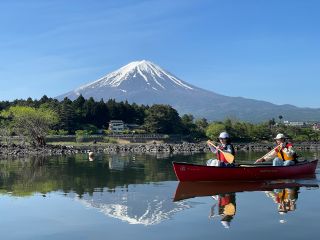 春爛漫・河口湖カナディアンカヌー体験ツアー