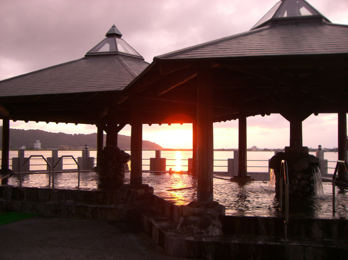 露天風呂(水着エリア)