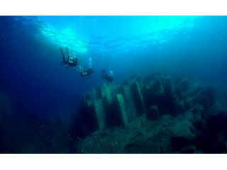 積丹ブルー 柱状節理