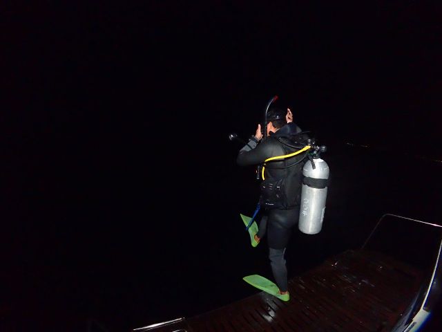 夜の海に行ってきまーす