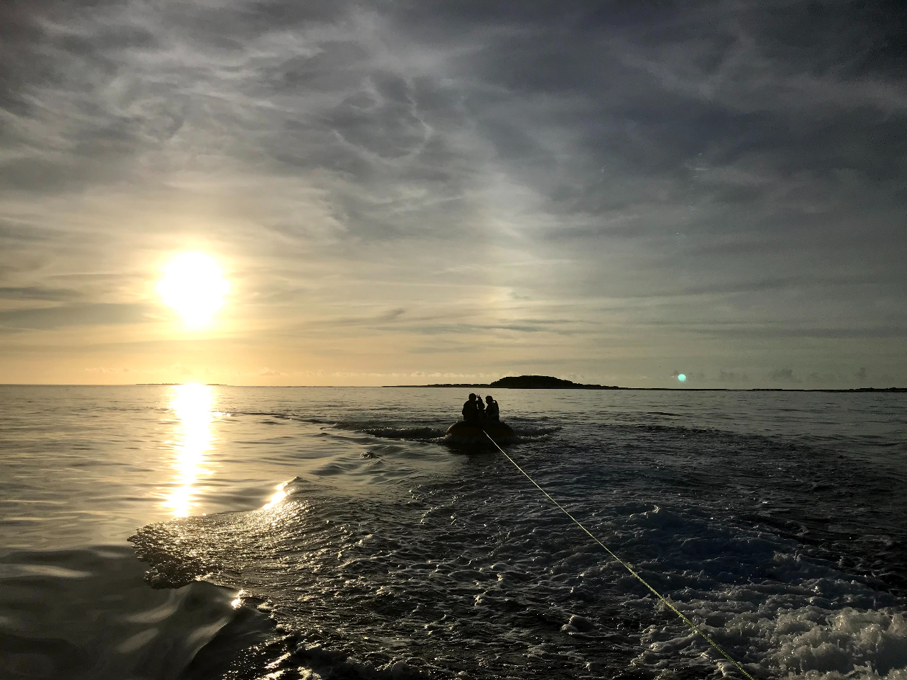 明るいうちから行くからサンセットクルーズも楽しめるね