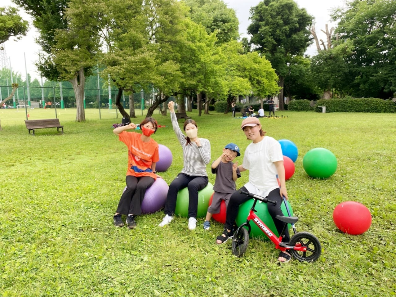 【大宮★親子で楽しもう!バランスボール運動教室】ストレッチやカラダ遊び、有酸素運...