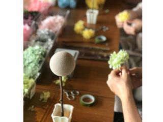 プリザーブドフラワー 紫陽花で作るトピアリーアレンジ Atelierサクラ咲ク じゃらん遊び体験 プリザーブドフラワー 紫陽花で作るトピアリーアレンジ Atelierサクラ咲ク じゃらん遊び体験