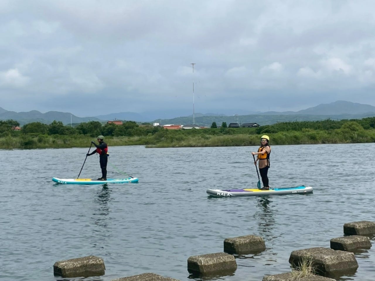 楽しく水上散歩♪