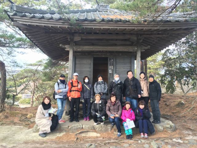 松島・雄島。瑞巌寺99世、雲居(うんご)禅師の座禅堂「把不住軒」