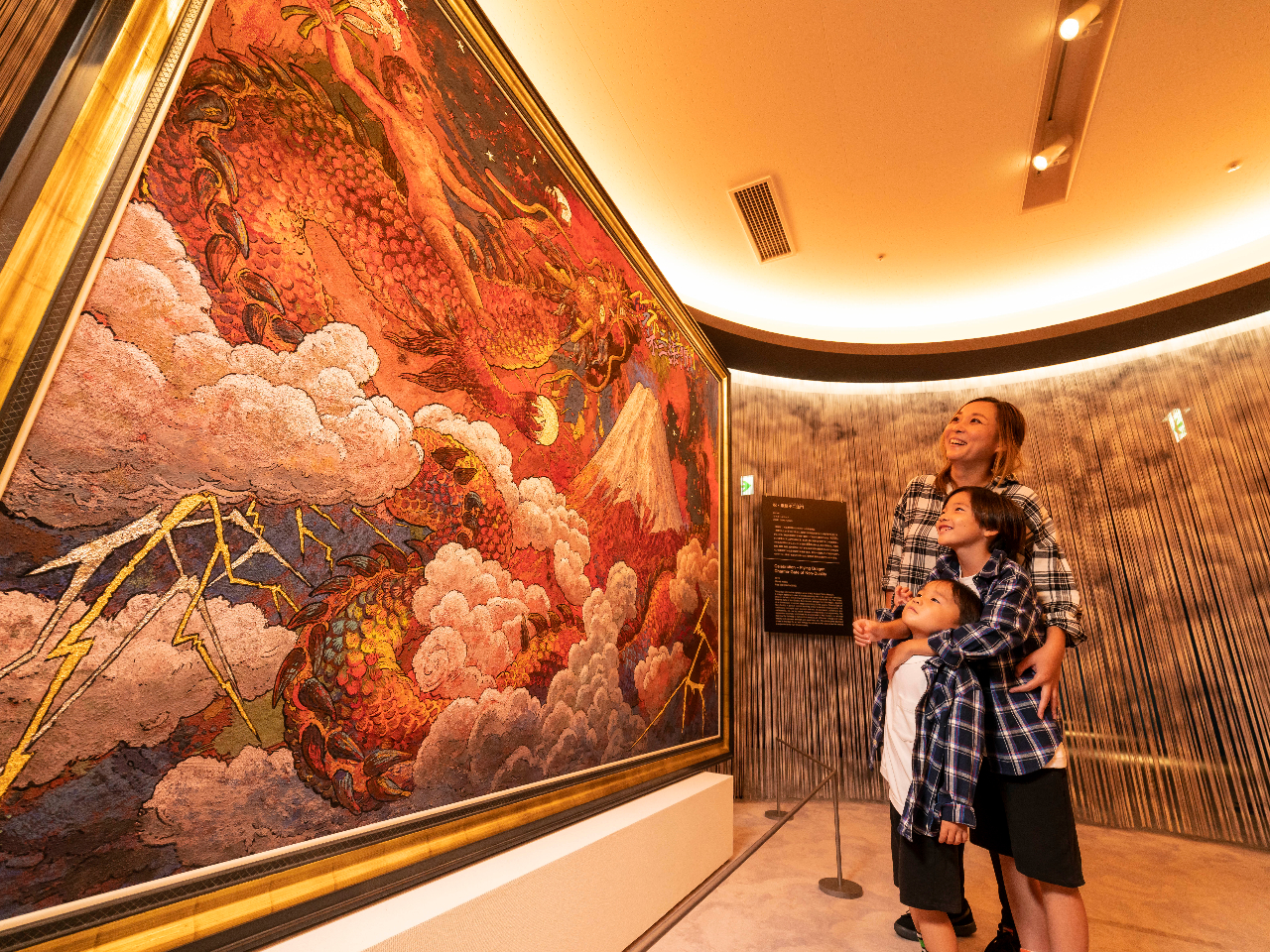 絹谷幸二 天空美術館【入館券+カラフルで可愛いリバーシブルトート