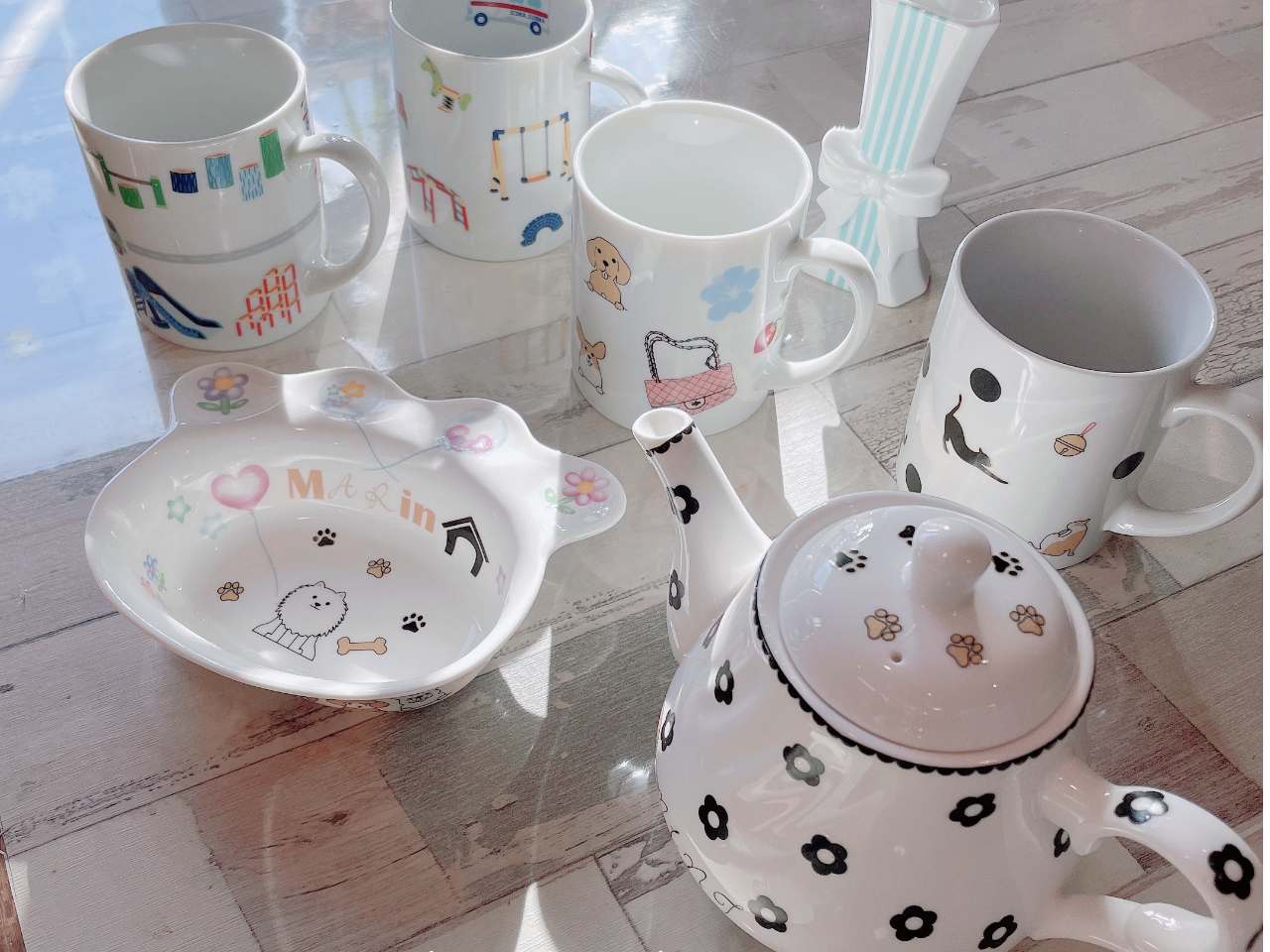 ポーセラーツ】お好みのデザインで作るオリジナル作品♪平凡な日々から