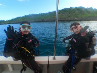 ボート体験ダイビング